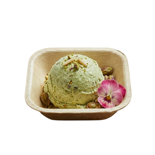 3 inch Square Areca Bowl